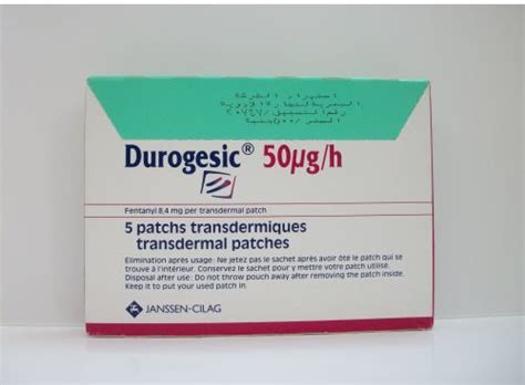 Johnson & Johnson Durogesic 50 mcg 5 TTS Flaster