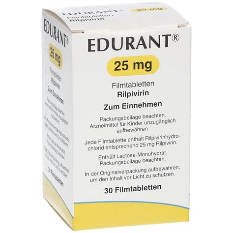 Johnson & Johnson Edurant 25 mg 30 Tablet