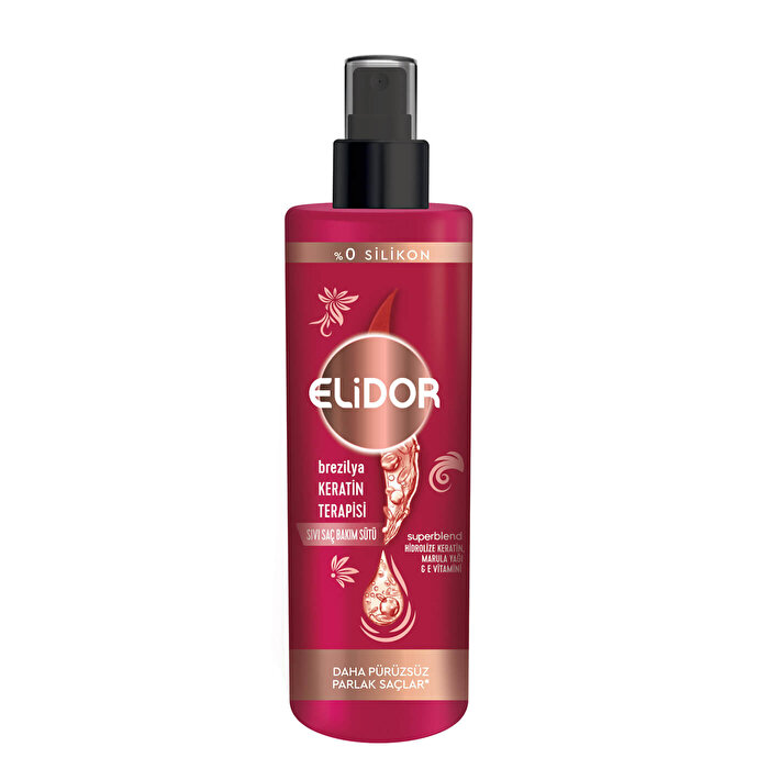 Elidor Brezilya Keratin Terapisi Sıvı Saç Bakım Sütü 200 ml