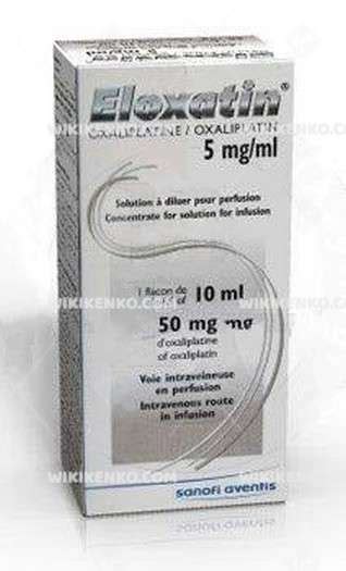 Sanofi Sağlık Ürünleri Eloxatin 50 mg IV Solüsyon