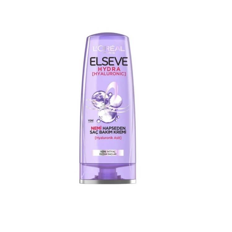 Elseve Hydra [Hyaluronic] Nemi Hapseden Saç Bakım Kremi 390 Ml