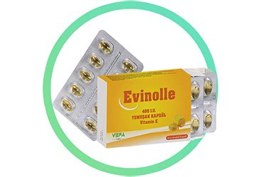 Vefa İlaç Evinolle 400 IU 30 Yumuşak Kapsül