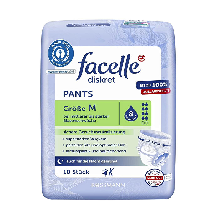 Facelle Diskret Mesane Külodu Medium Boy 10 adet