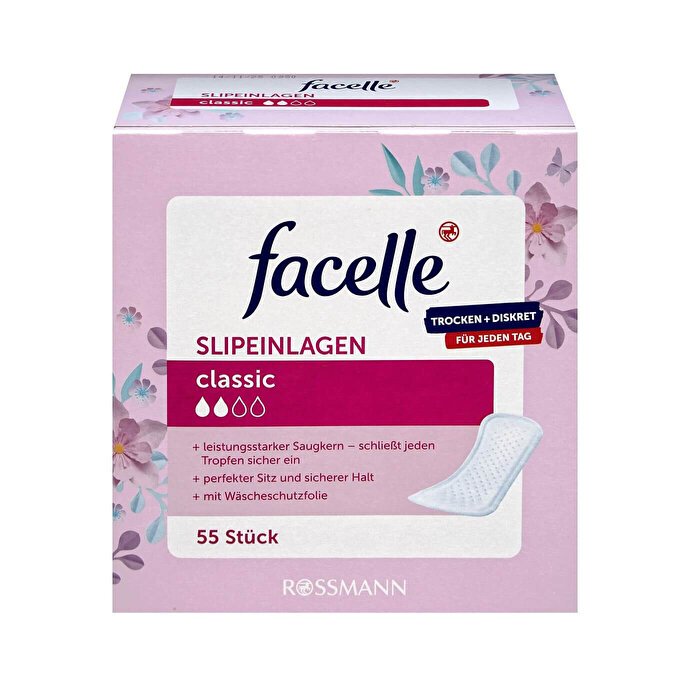 Facelle Günlük Ped Klasik 55'li