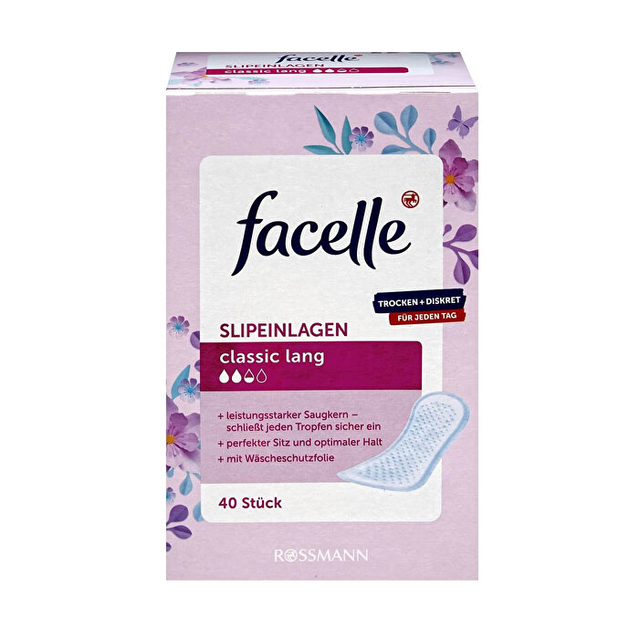 Facelle Günlük Ped Uzun, Klasik 40'lı