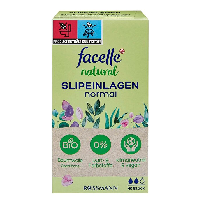 Facelle Natural Günlük Ped Normal 40'lı