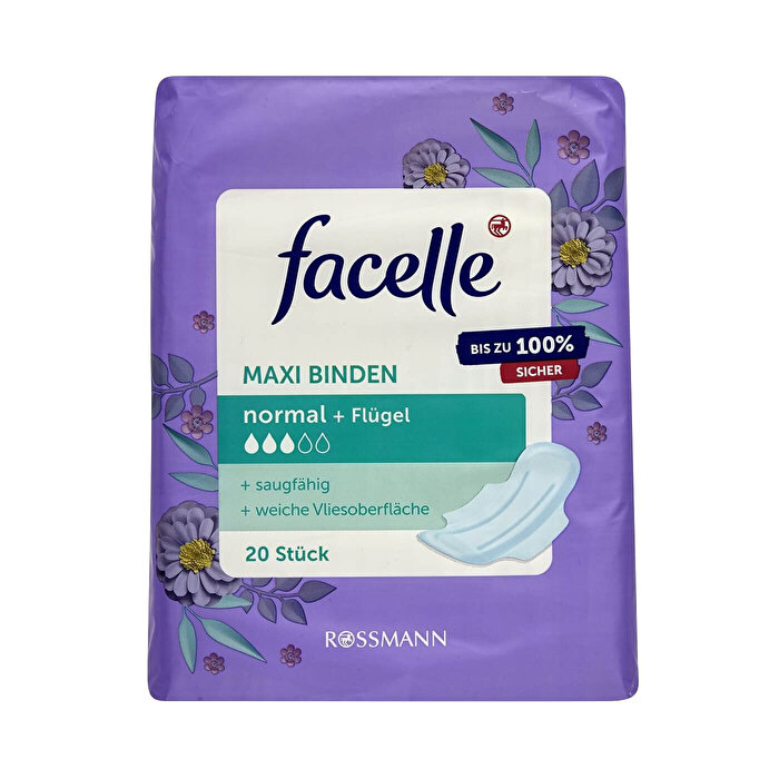 Facelle Ped Maxi Normal Kanatlı 20'li