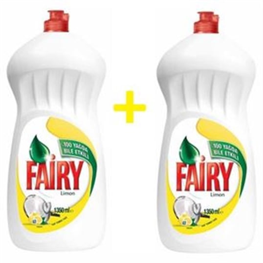 Fairy Bulaşık Sıvısı 1350 Ml + 1350 Ml