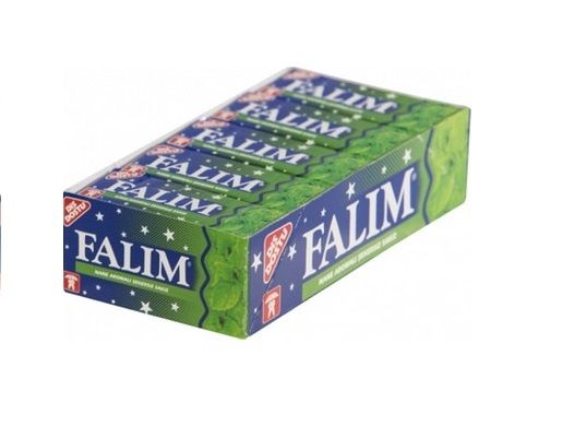 Falım Nane Aromalı Şekersiz Sakız 7 Gr x 5 Adet x 24 Paket