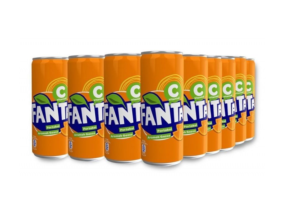 Fanta 330 Ml Portakal x 24 Adet