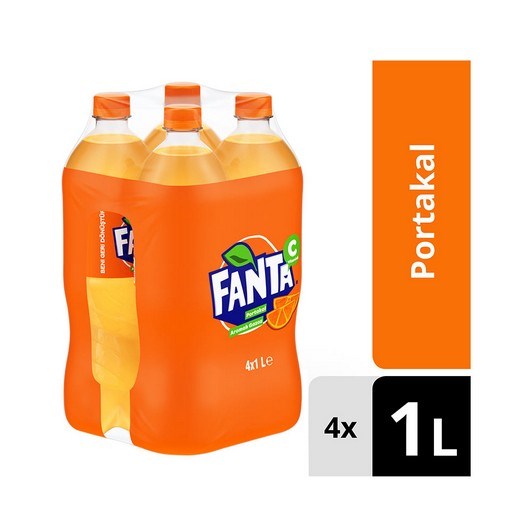 Fanta 4x1 lt