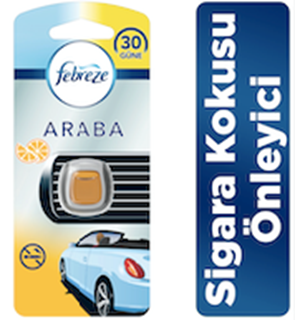 Febreze Hava Ferahlatıcı Araba Kokusu Sigara Kokusunu Önleyici Limon Kokulu 2 Ml