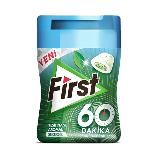 First 60 Dakika Naneli Sakız 64 Gr