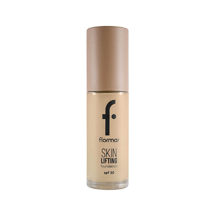 Flormar  Skin Lifting Yaşlanma Karşıtı Bakım Yapan Kremsi Dokulu SPF 30 Fondöten 050 Light Beige