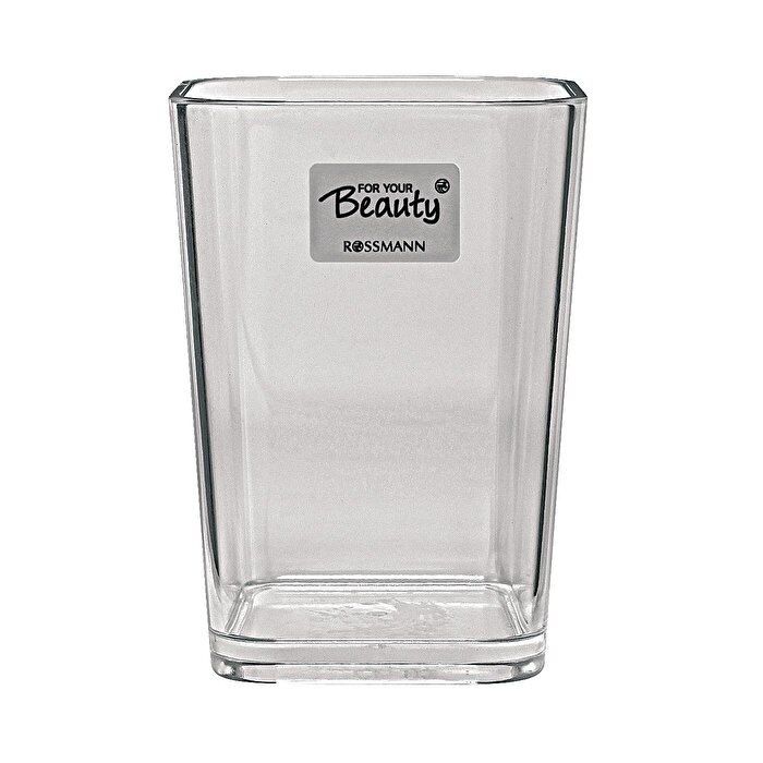 For Your Beauty Diş Fırçası Bardağı Şeffaf