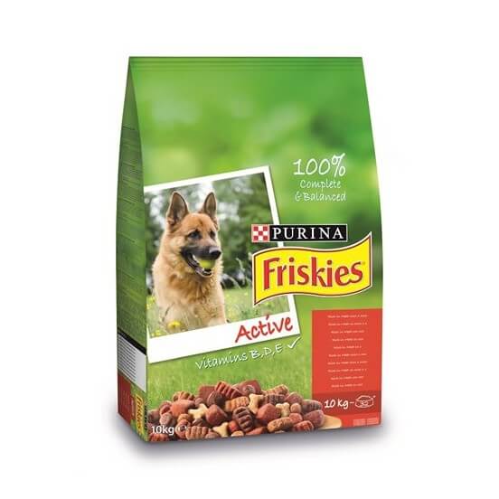 Friskies Active Etli Yetişkin Köpek Maması 10 Kg