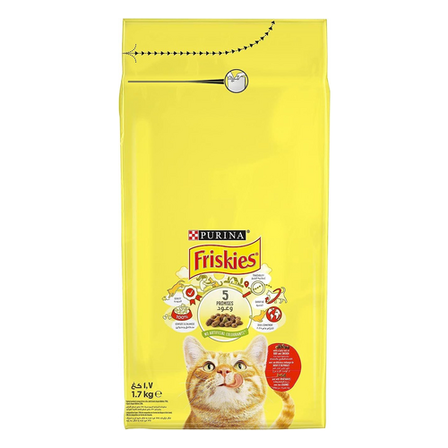 Friskies Etli Kedi Maması 1.7 kg