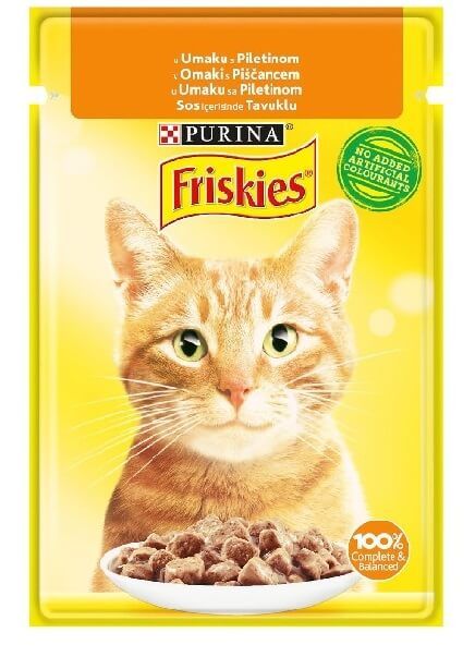 Friskies Tavuklu Yaş Kedi Maması 85 Gr