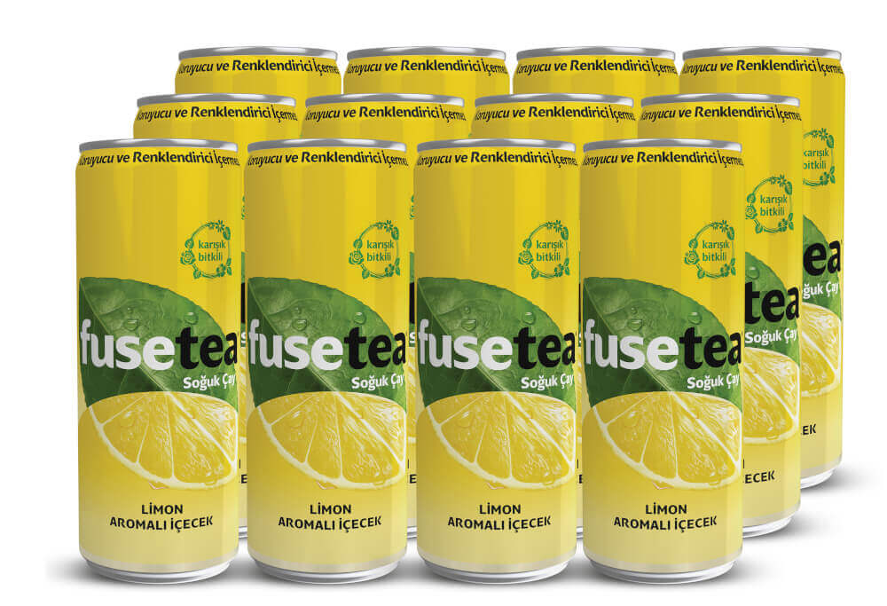 Fuse Tea Limon 330 ml x 12 Adet