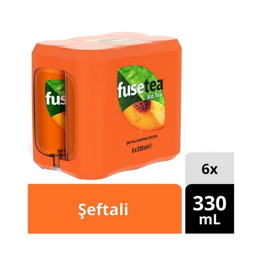 Fuse Tea Şeftali 6x330 ml