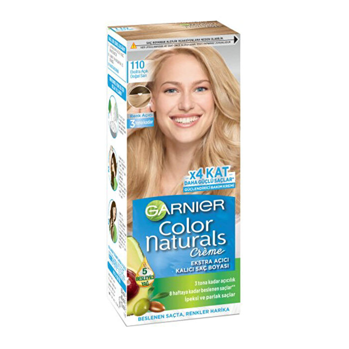 Garnier Color Naturals Saç Boyası 110 Extra Açık Doğal Sarı