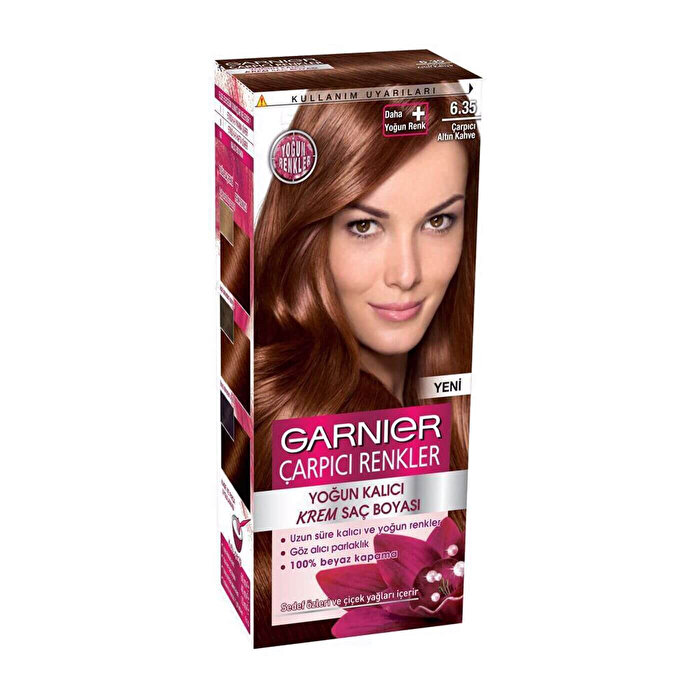 Garnier Color Naturals Saç Boyası 6.35 Altın Kahve 1 adet