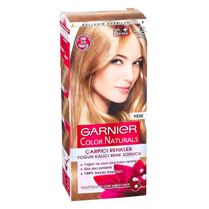 Garnier Color Naturals Saç Boyası Çarpıcı Renkler Saç Boyası Yoğun Kumral No:7 1 adet