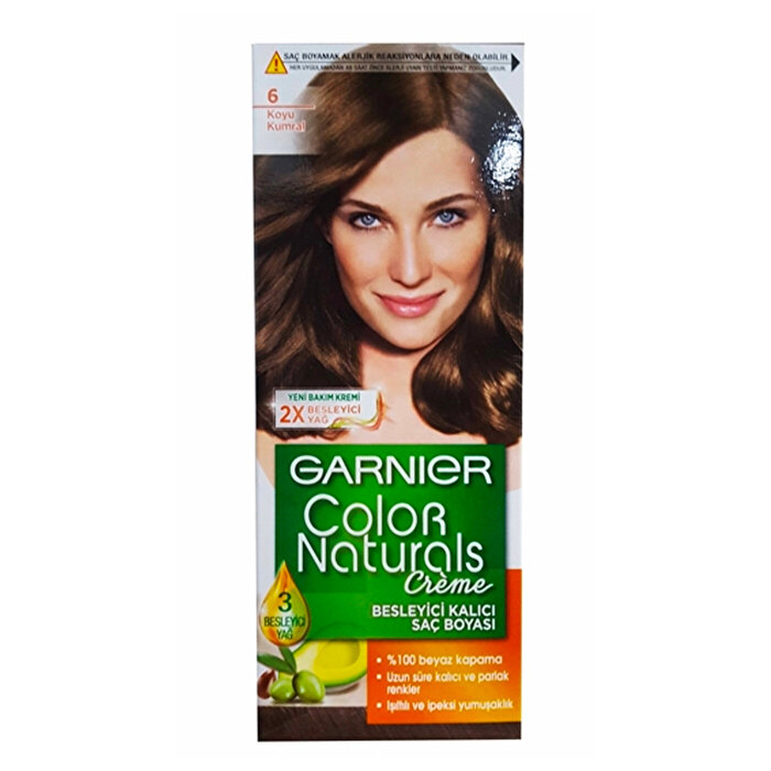 Garnier Color Naturals Saç Boyası Koyu Kumral No 6
