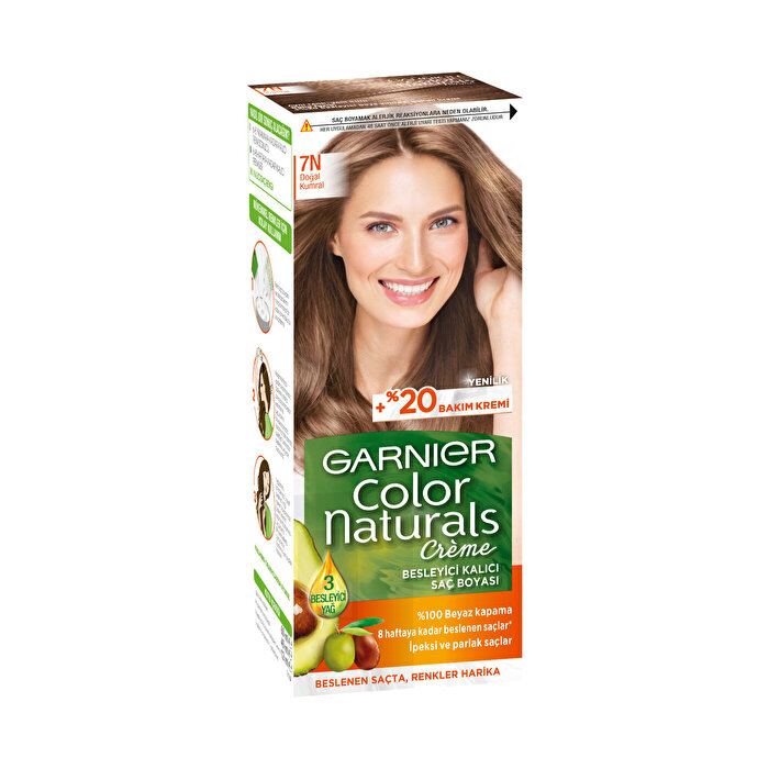 Garnier Color Naturals Saç Boyası Doğal Kumral No 7
