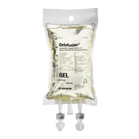 B. Braun Medikal Gelofusine Solüsyon 0.04 g 500 ml