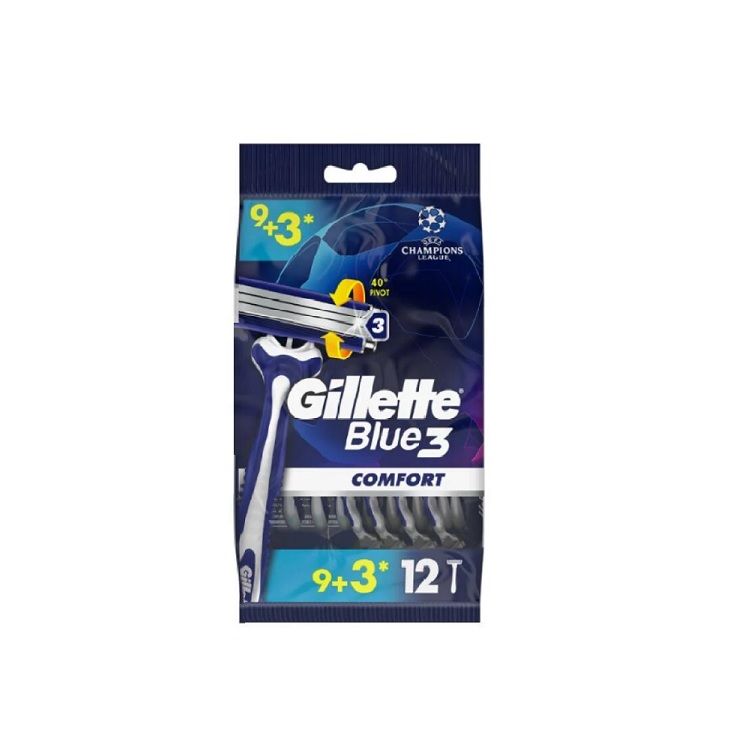 Gillette Blue 3 Slalom Kullan-At Tıraş Bıçağı 9+3 Adet
