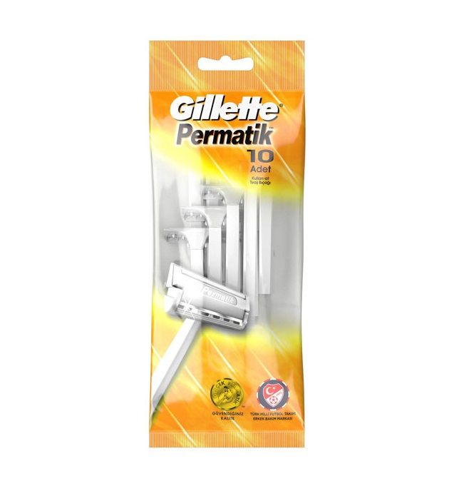 Gillette Permatik At Tıraş Bıçağı 10'lu