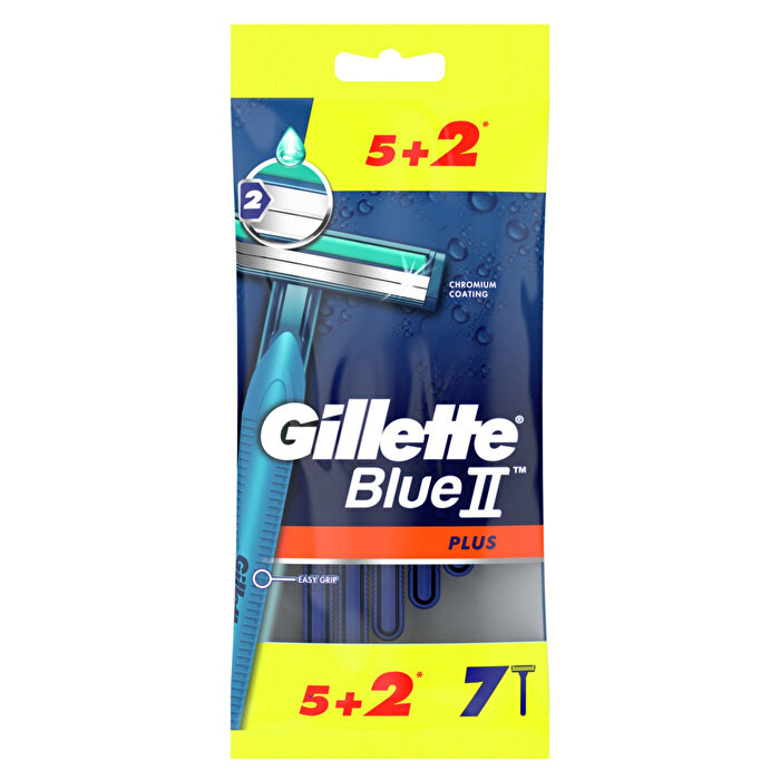 Gillette Blue2 Plus Kullan At Tıraş Bıçağı 7'li