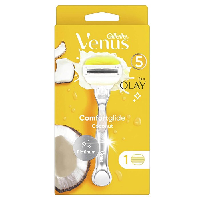 Gillette Venus Comfort Glide Olay Tıraş Makinesi + 1 Yedek Başlık 1 adet