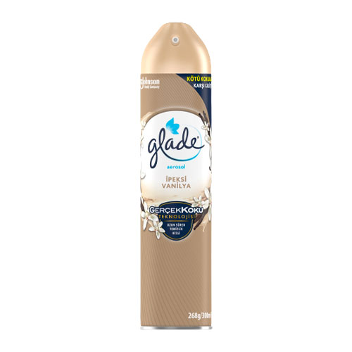 Glade Aerosol İpeksi Vanilya 300 ml