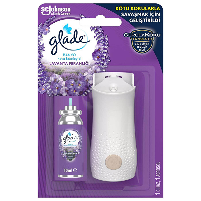 Glade Banyo Cihaz + Yedek Lavanta 10 ml