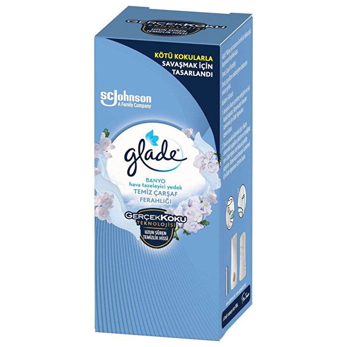 Glade Banyo Yedek Temiz Çarşaf Ferahlığı 10 ml