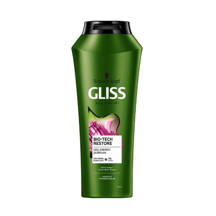 Gliss Bio Tech Restore Güçlendirici Şampuan 500 Ml