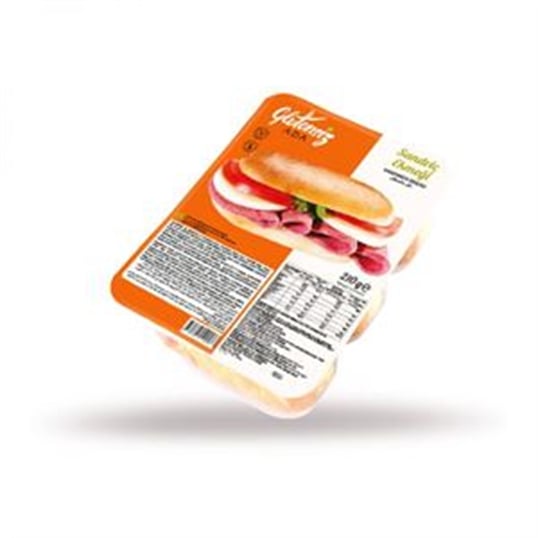 Glutensizada Sandviç Ekmeği 210 Gr 3'lü