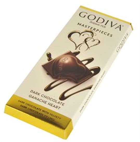 Godiva Tablet Çikolata 86 Gr.-Bitter Ganaj Kalp