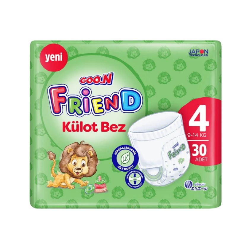Goon Friend Külot Bez 4 Numara Jumbo 30 Adet