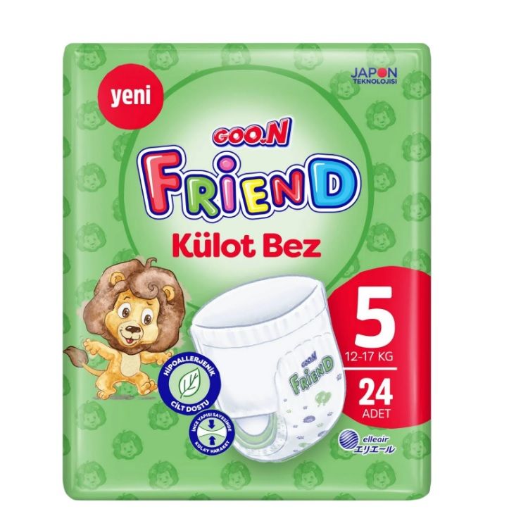 Goon Friend Külot Bez 5 Beden Jumbo 24 Adet