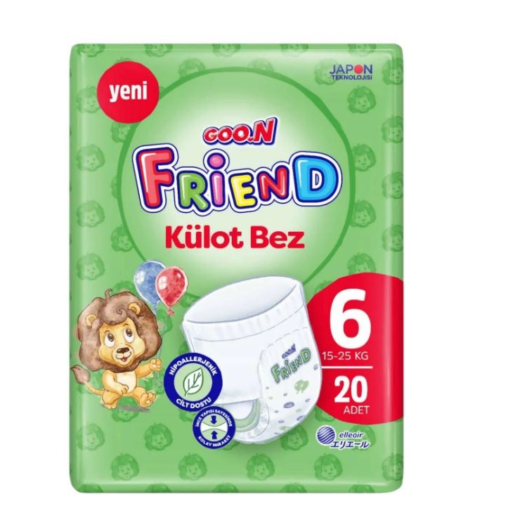Goon Friend Külot Bez 6 Numara Jumbo 20 Adet