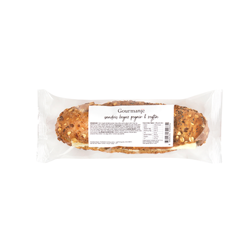 Gourmanje Beyaz Peynirli Zeytinli Sandviç (175 g)