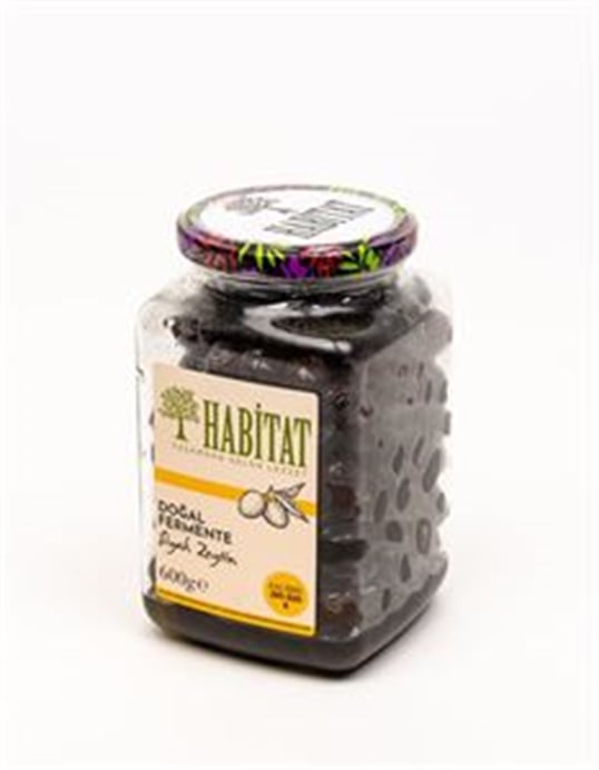 Habitat Smal Siyah Zeytin 600 Gr