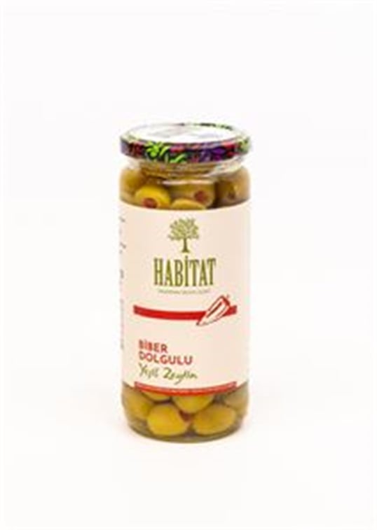 Habitat Yeşil Zeytin 300 Gr - Biberli