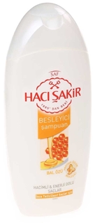 Hacı Şakir Besleyici Şampuan 600 ml Bal İnce Telli