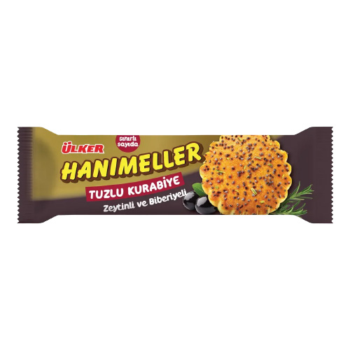 Hanımeller Zeytinli Biberiyeli Tuzlu Kurabiye (81 g)