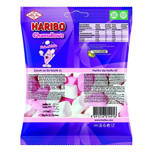 Haribo Chamallow Yumuşak Şeker 130 G