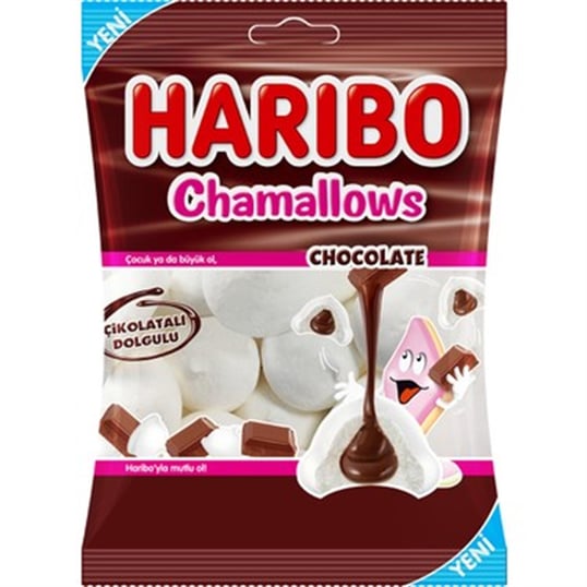 Haribo Chamallows Çikolatalı 62 Gr